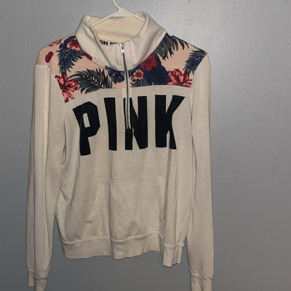 PINK quarter zip 🌸